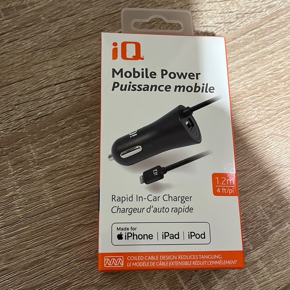 iQ Mobile Power Rapid In-Car Charger